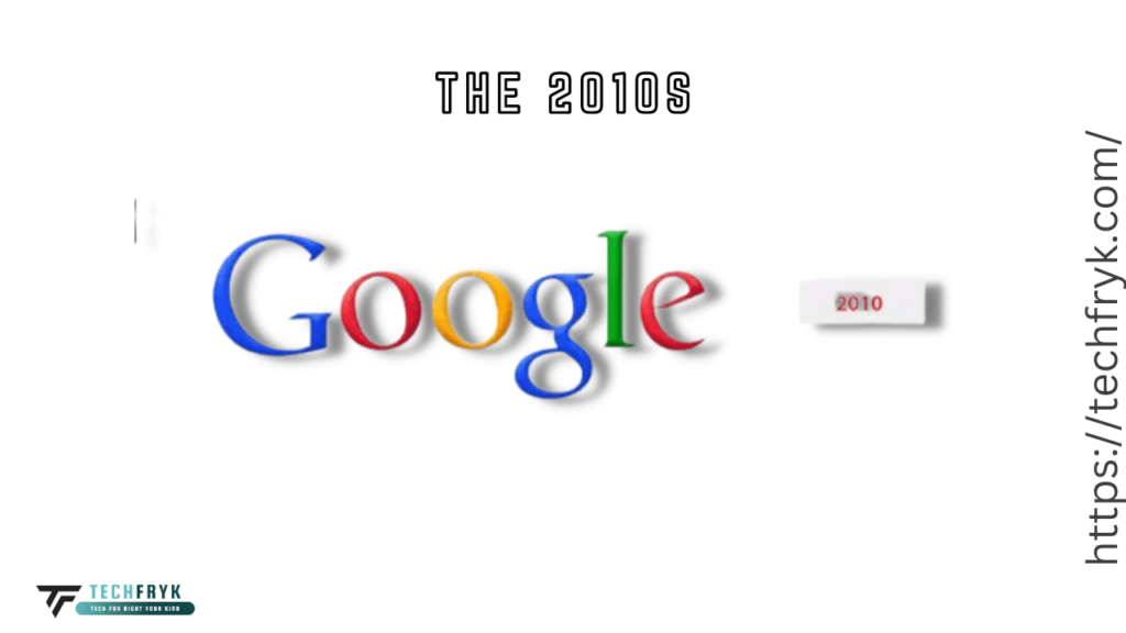Evolution of Google